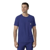C16510 Carhartt Force Cross-Flex Men's Crew Neck Scrub Top