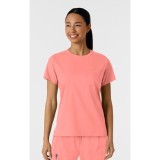 6451 Boundless Classic Women's Crew Neck Tee Scrub Top by WINK