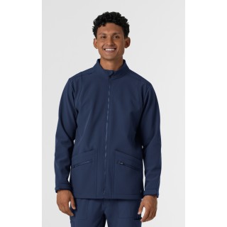 8609 Layers Men's Water Resistant Soft Shell Scrub Jacket by WINK