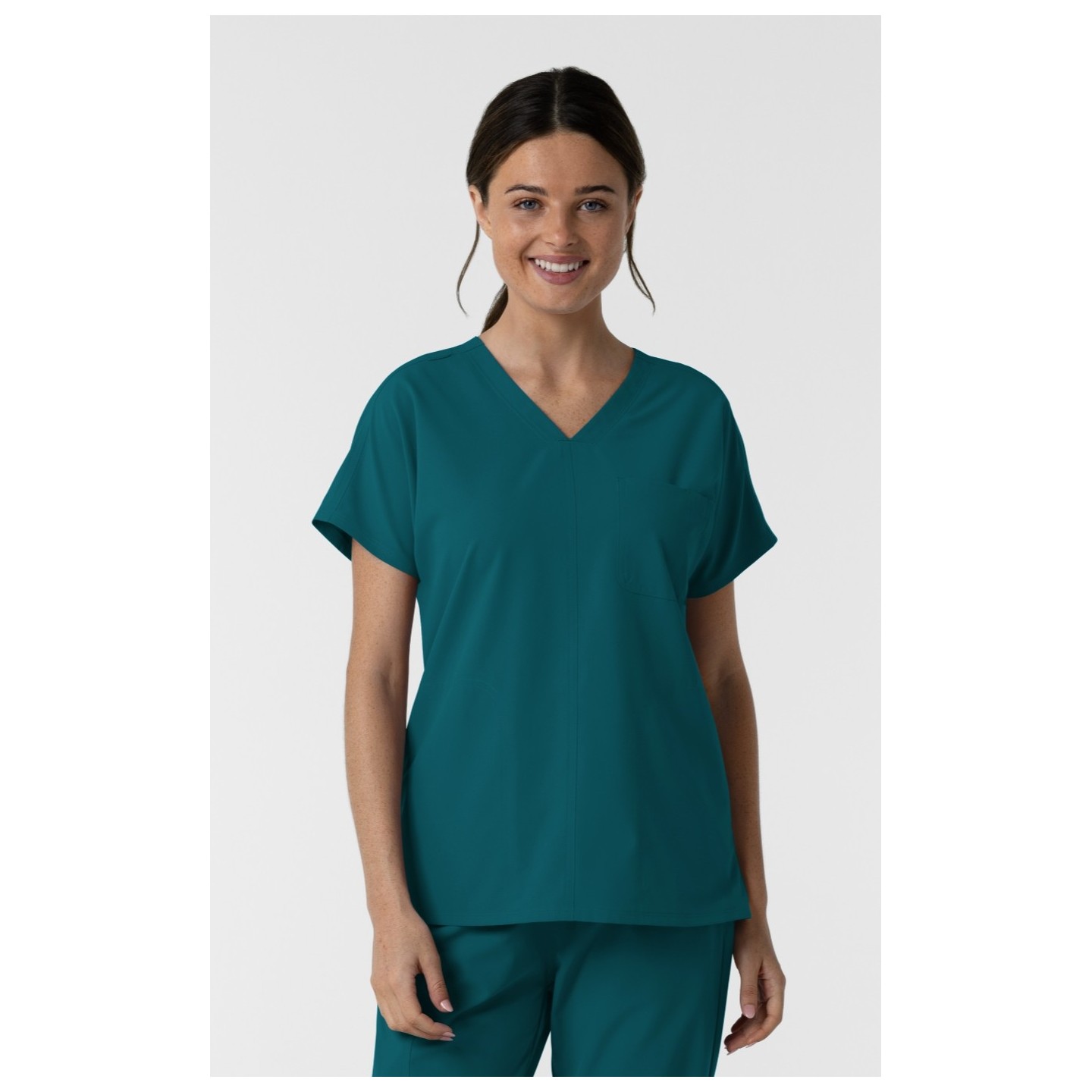 6280 Nürtur Drop Shoulder Tunic Top by WINK