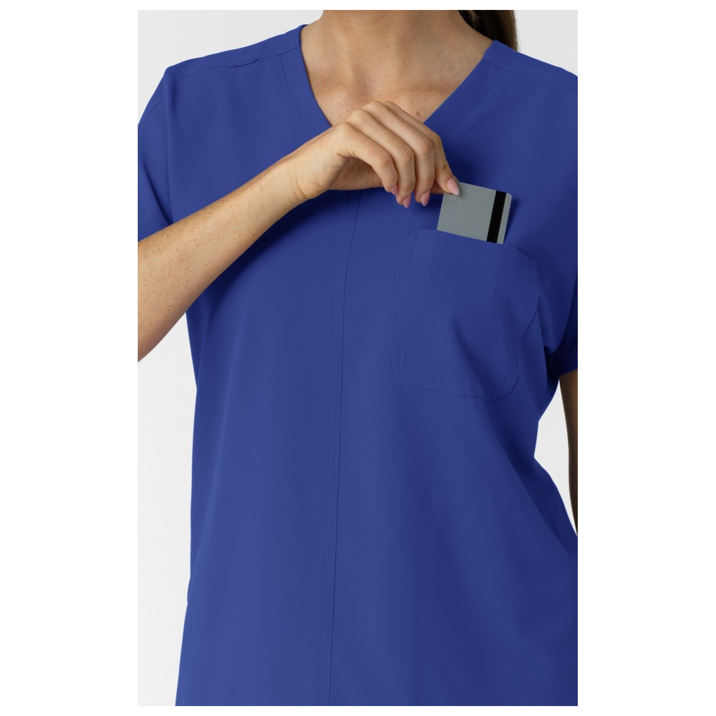 6280 Nürtur Drop Shoulder Tunic Top by WINK