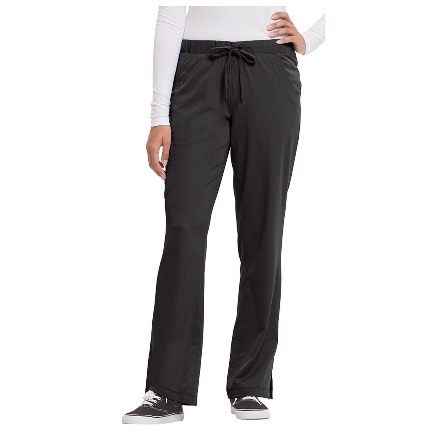 9560 Rebecca HH Works by Healing Hands 6 Pocket Drawstring Waist Straight Leg Cargo Scrub Pants