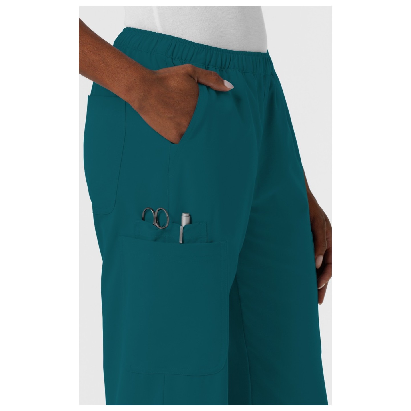 5180 Nurtur Pantalon Cargo Jambe Droite avec 7 Poches par WINK