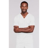 4725 Workwear Core Stretch Unisex V-Neck 4 Pocket Top by Cherokee