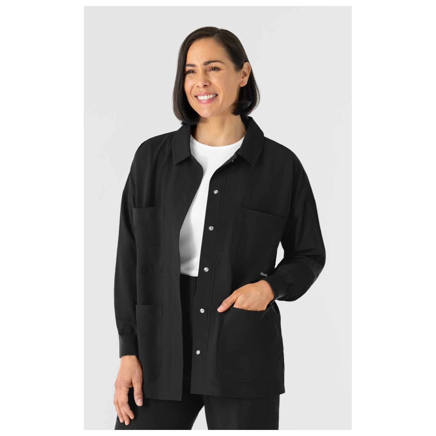 8180 Nurtür Duster Scrub Jacket by WINK
