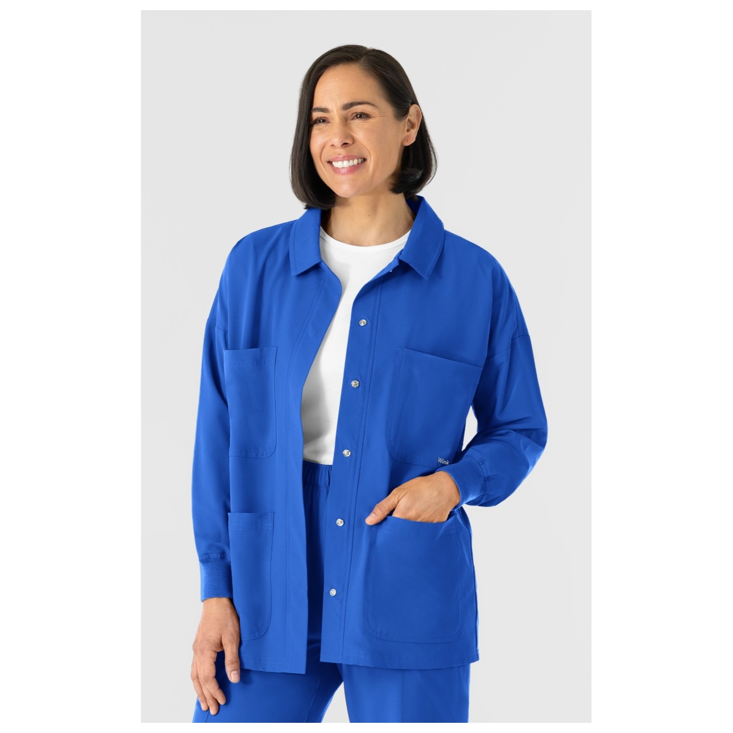 8180 Nurtür Duster Scrub Jacket by WINK