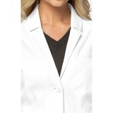 7272 Slate Women's Premium 28" 8 Pocket Doctor's Coat by WINK