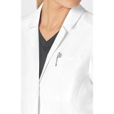7272 Slate Women's Premium 28" 8 Pocket Doctor's Coat by WINK