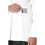 7272 Slate Women's Premium 28" 8 Pocket Doctor's Coat by WINK