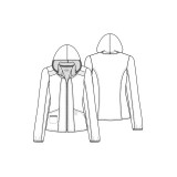 20310 Break on Through Warm Up Jacket with Removable Hood by HeartSoul