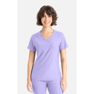 2502 Embrace Luna Tuckable Y-Neck Top by Maevn