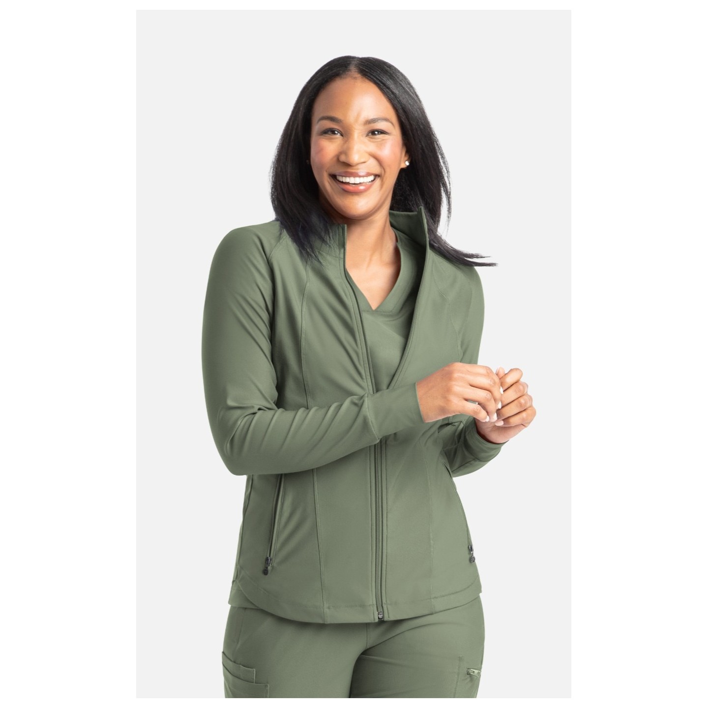 2701 Embrace Eden Full Zip Track Jacket by Maevn