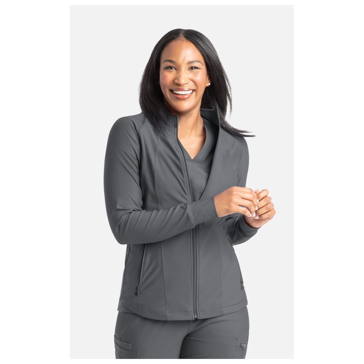 2701 Embrace Eden Veste d'Échauffement Actif Plein Longeur par Maevn