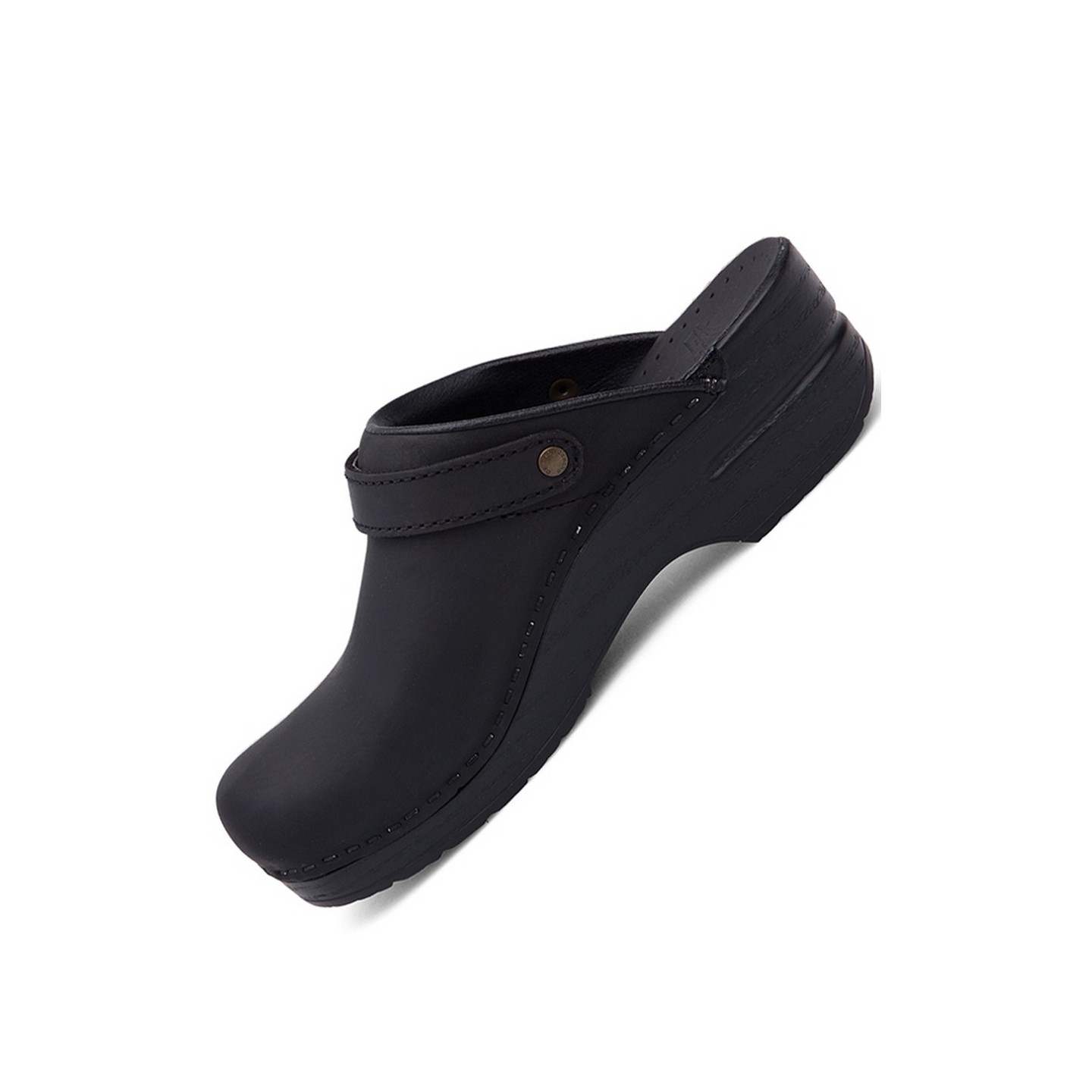 Dansko Women's Ingrid Clogs - Ingrid Black Oiled Leather