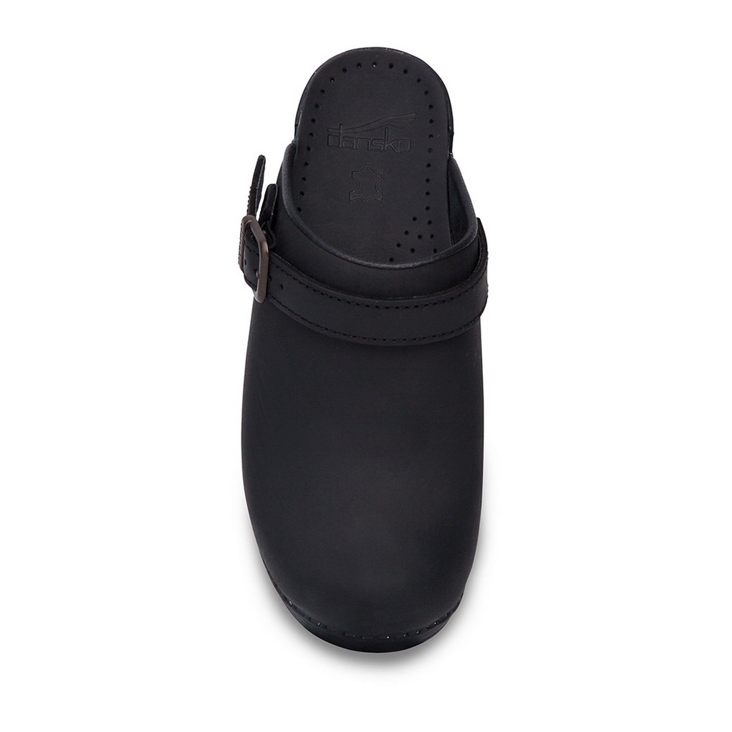 Dansko Women's Ingrid Clogs - Ingrid Black Oiled Leather