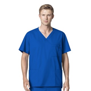 103 WonderWORK Men’s V-Neck Scrub Top