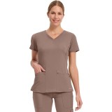 2245 Healing Hands Purple Label Yoga Juliet Top with Side Stretch Panels