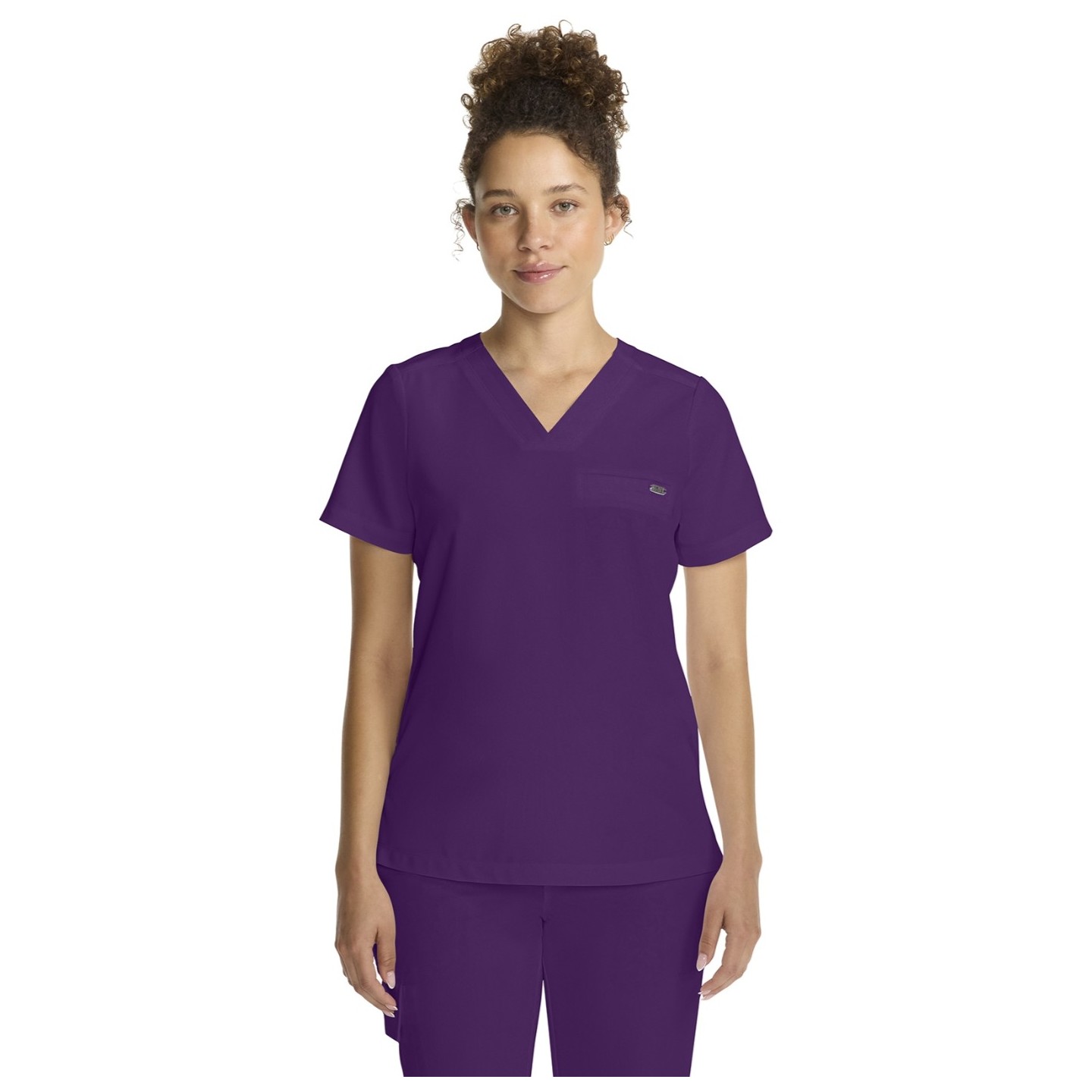 HH755 Quest Billie Tuck-in V-Neck Scrub Top by Healing Hands