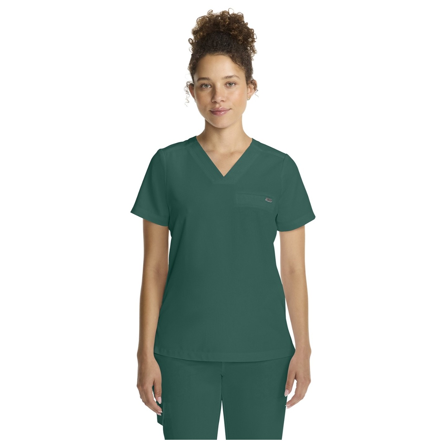 HH755 Quest Billie Tuck-in V-Neck Scrub Top by Healing Hands
