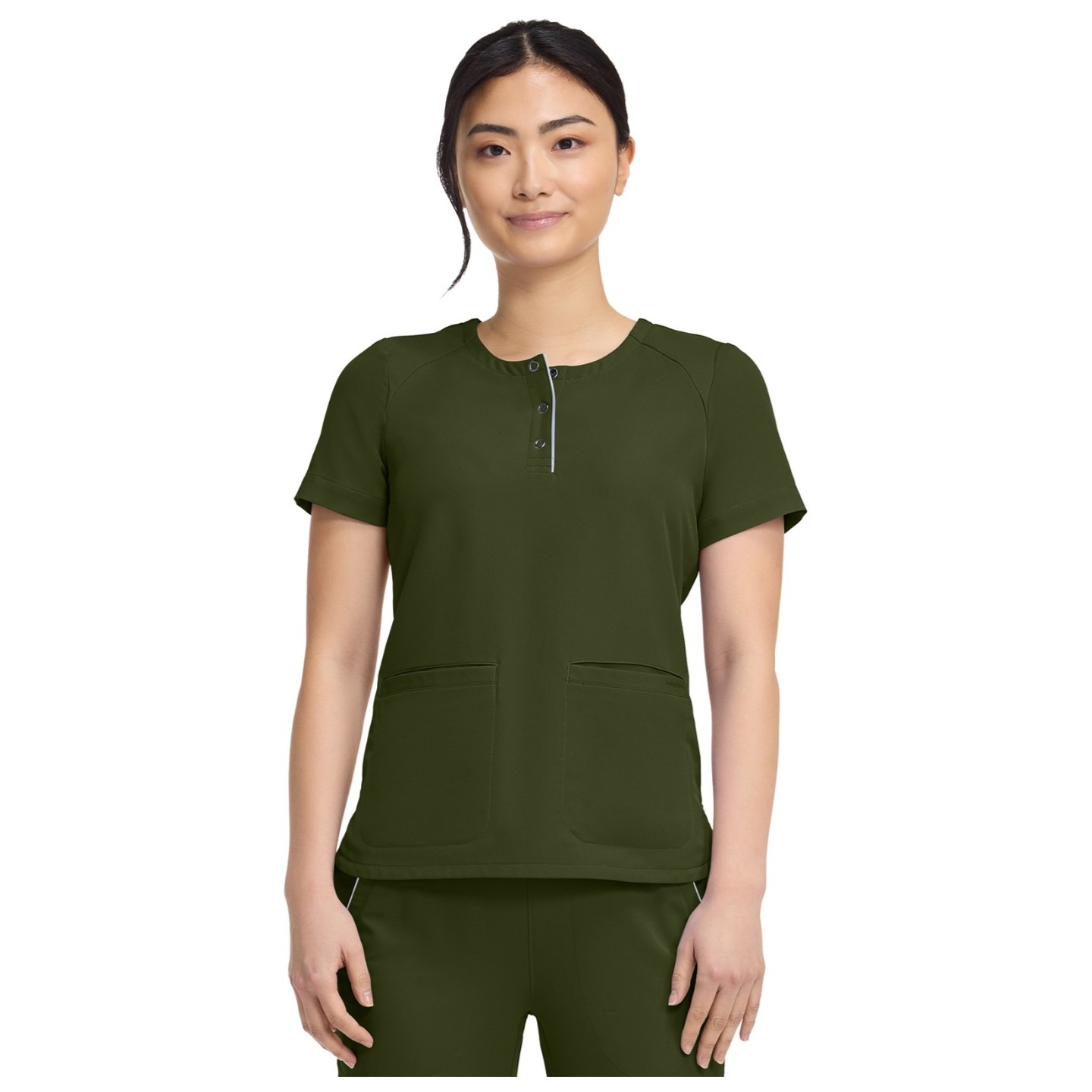 HH702 Crew Neck Scrub Top from HH360 by Healing Hands