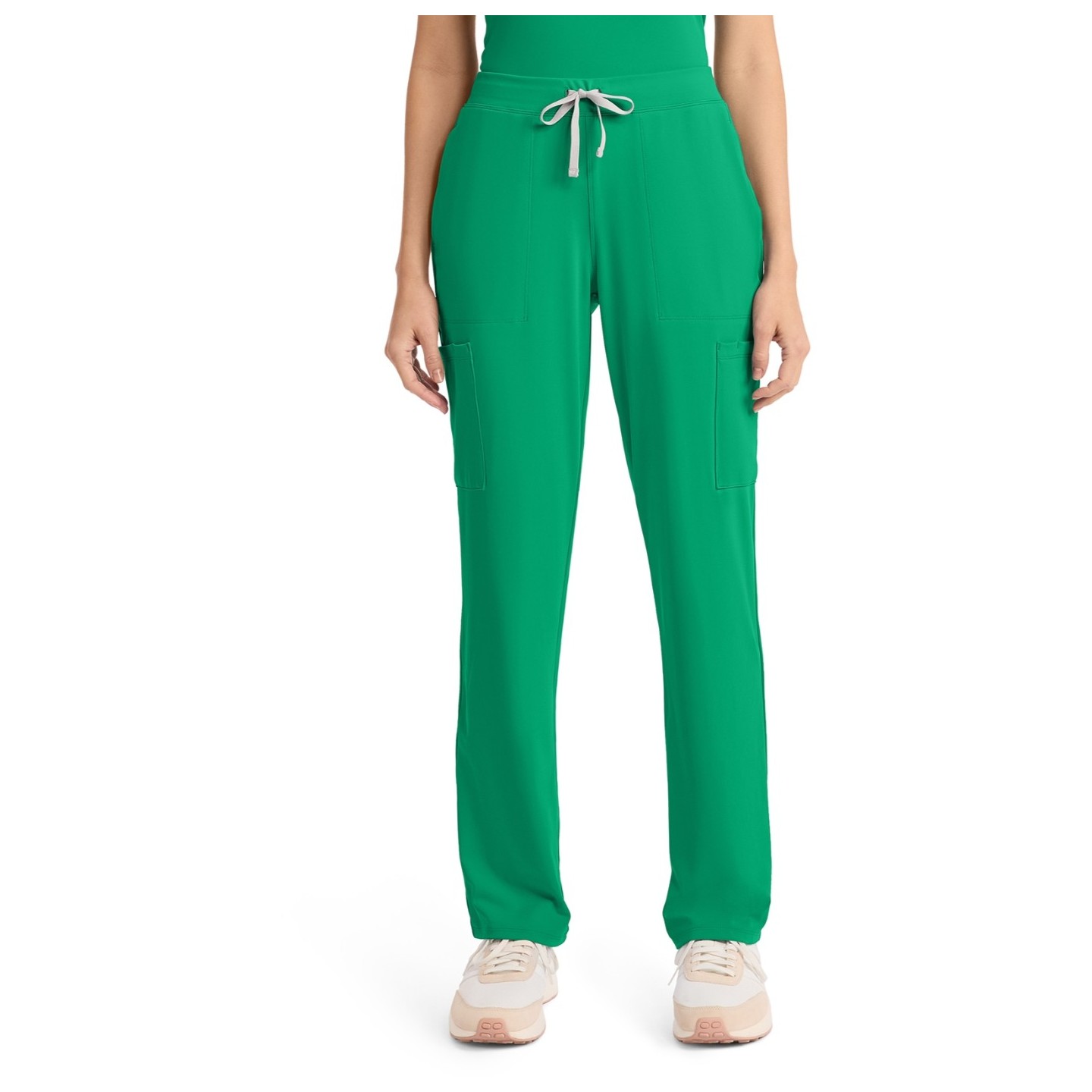 CK096P Petite Achieve Straight Leg Cargo Pant by Cherokee