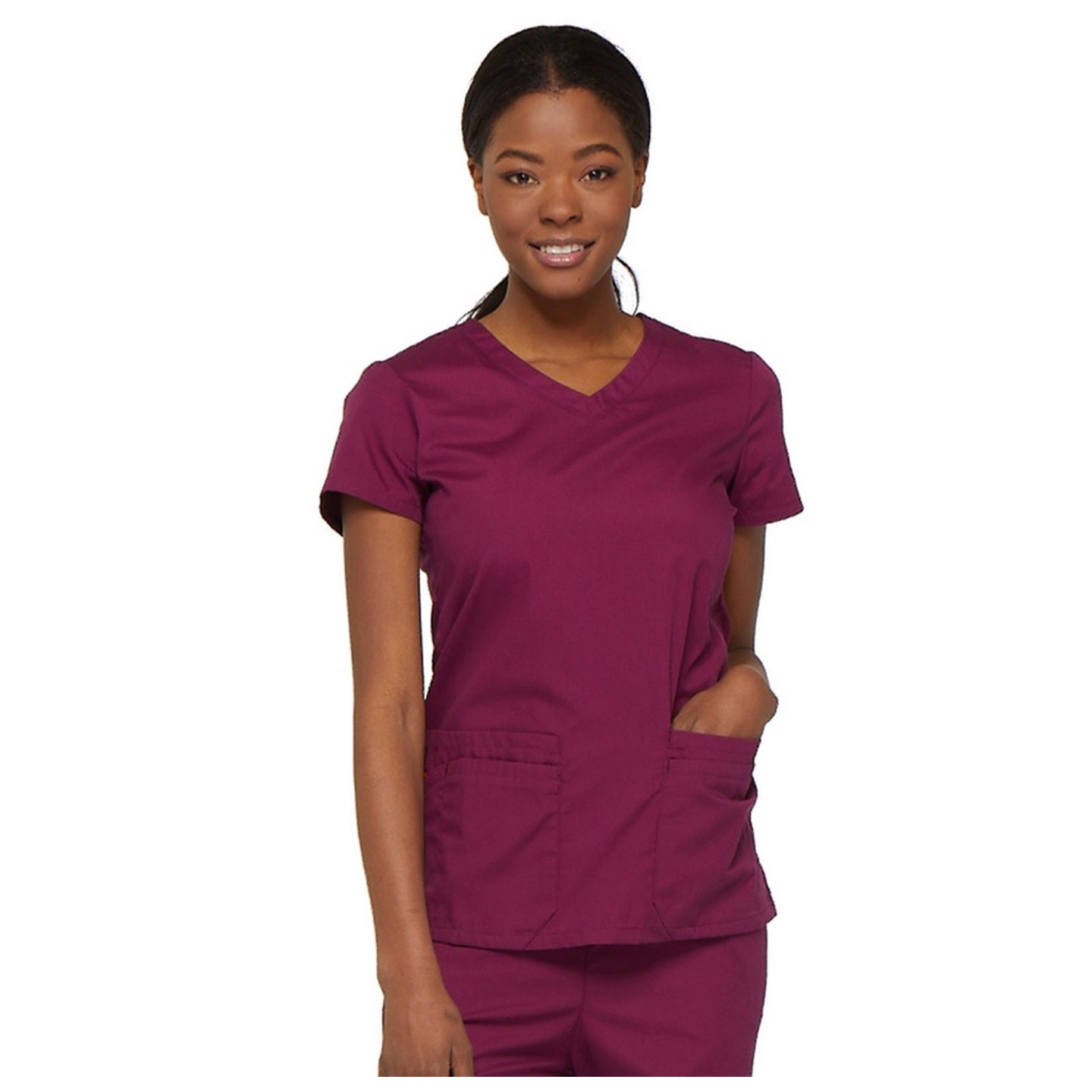 85906 Dickies EDS Signature 6 Pocket V-Neck Top