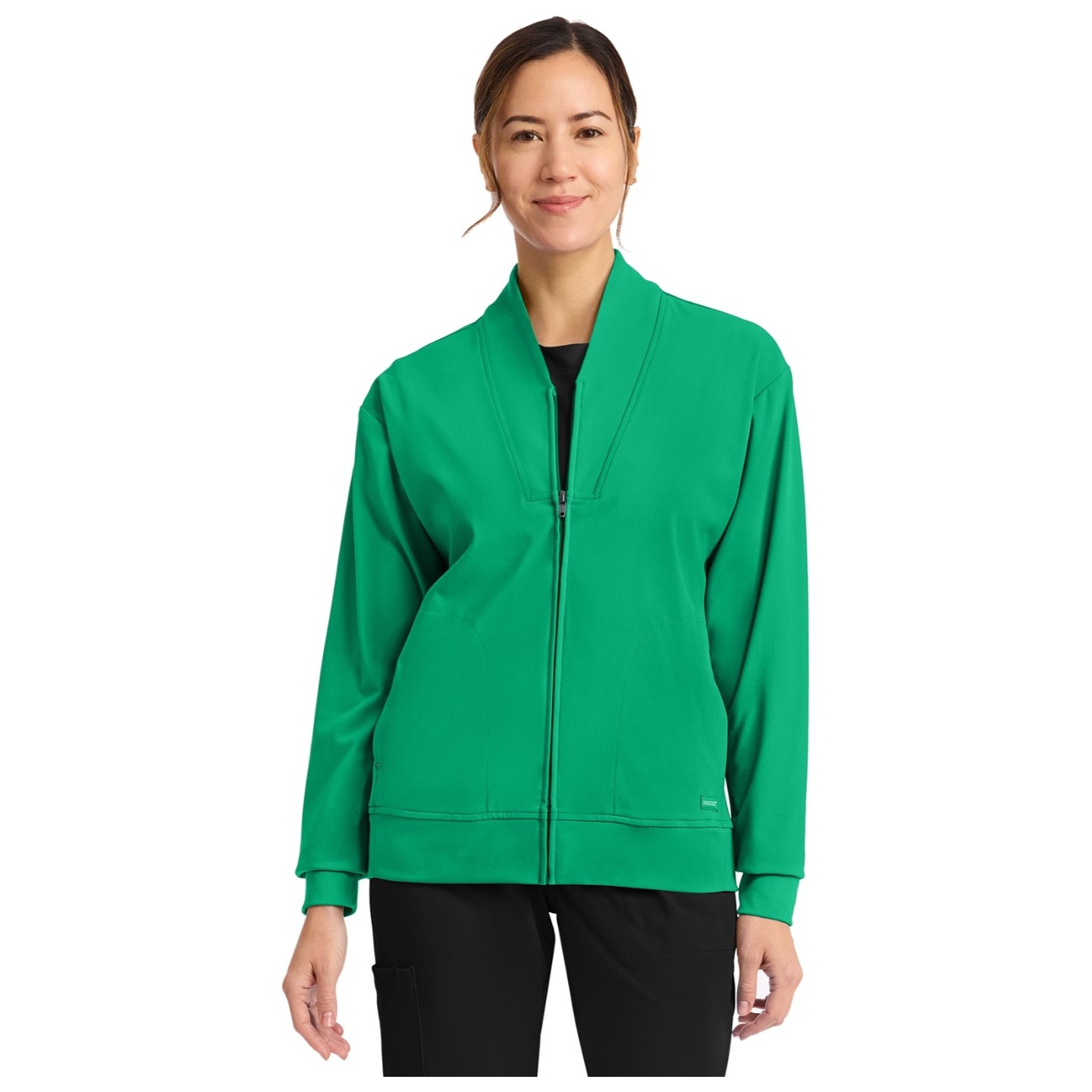 CK353 Achieve Zip-Up Warm Up Jacket by Cherokee