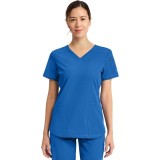 DK730 Dickies Dynamix Haut à Col en V avec 3 Poches