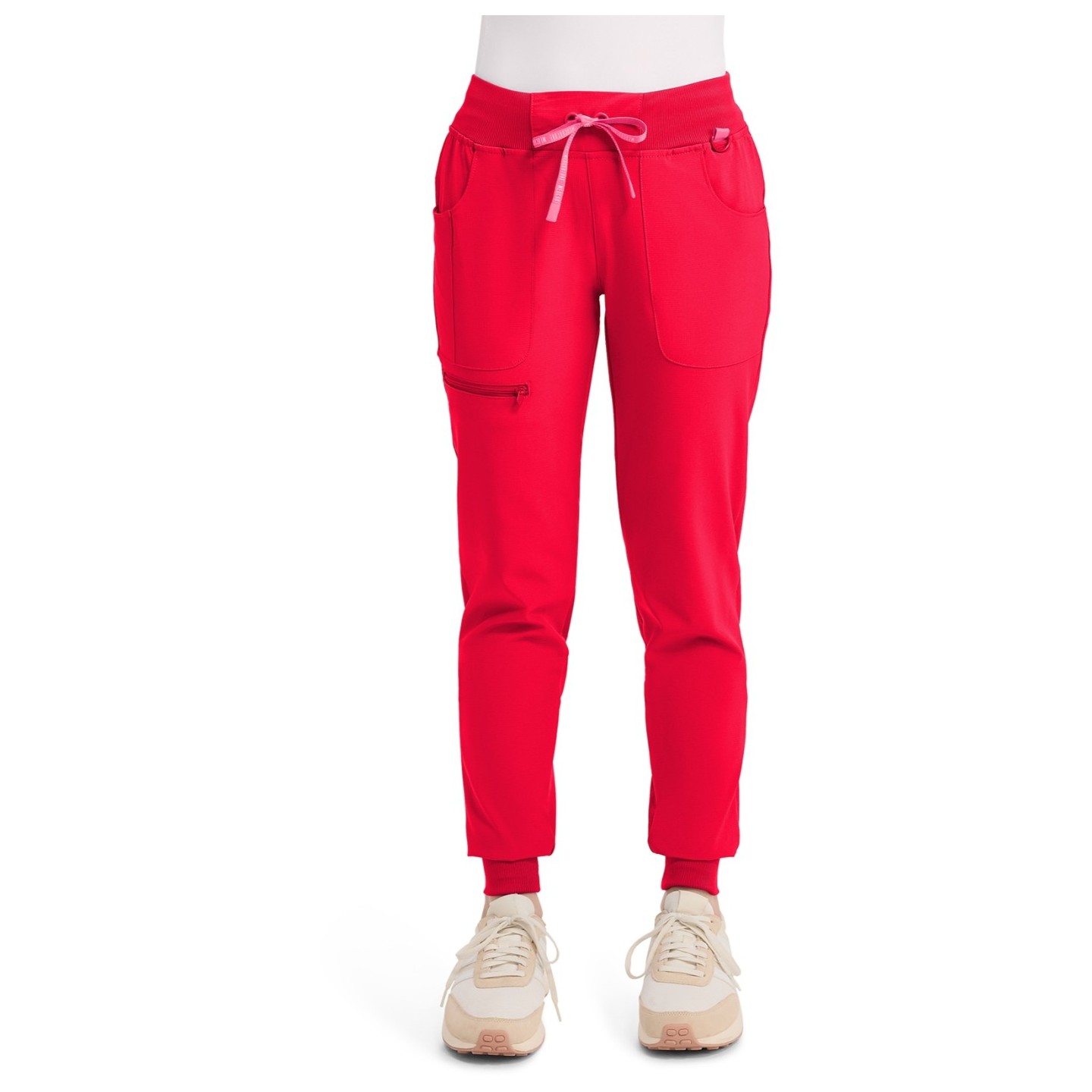 MC102P Petite Amp Tapered Leg Jogger Pant by Med Couture 
