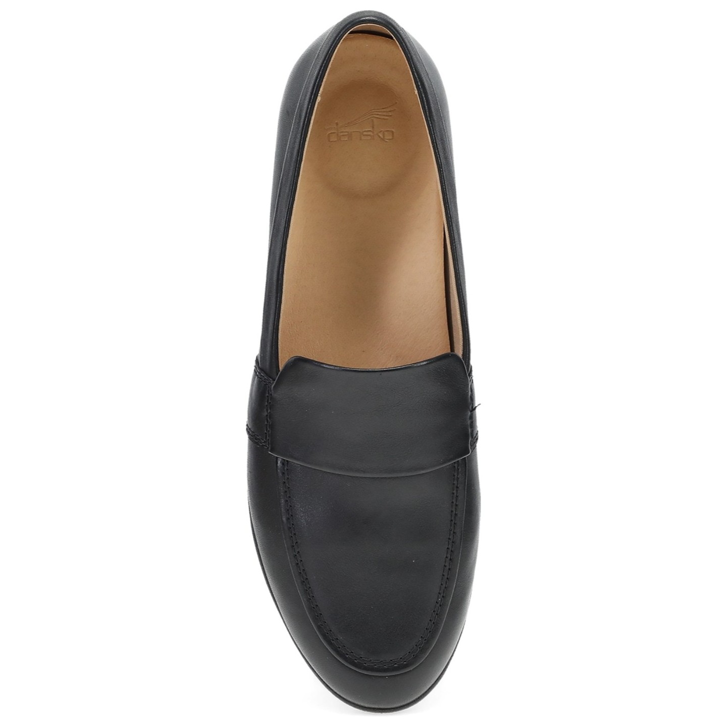 Linden Black Nappa Leather Women's Loafer by Dansko 