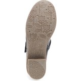 Delphine Black Waterproof Burnished Boot by Dansko