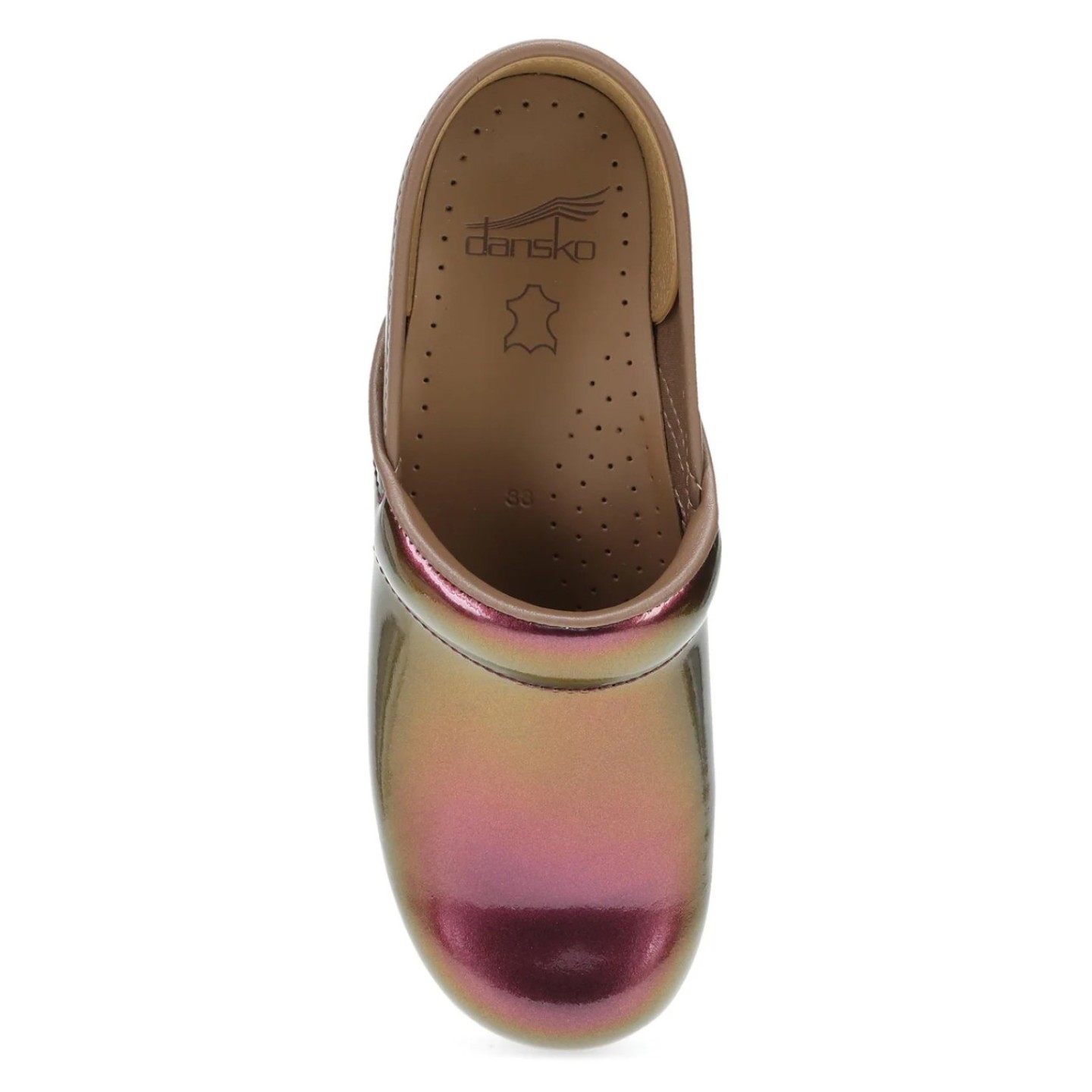 Sabot Professionnel “Passion Colorshift Patent Leather” par Dansko - Pour femmes