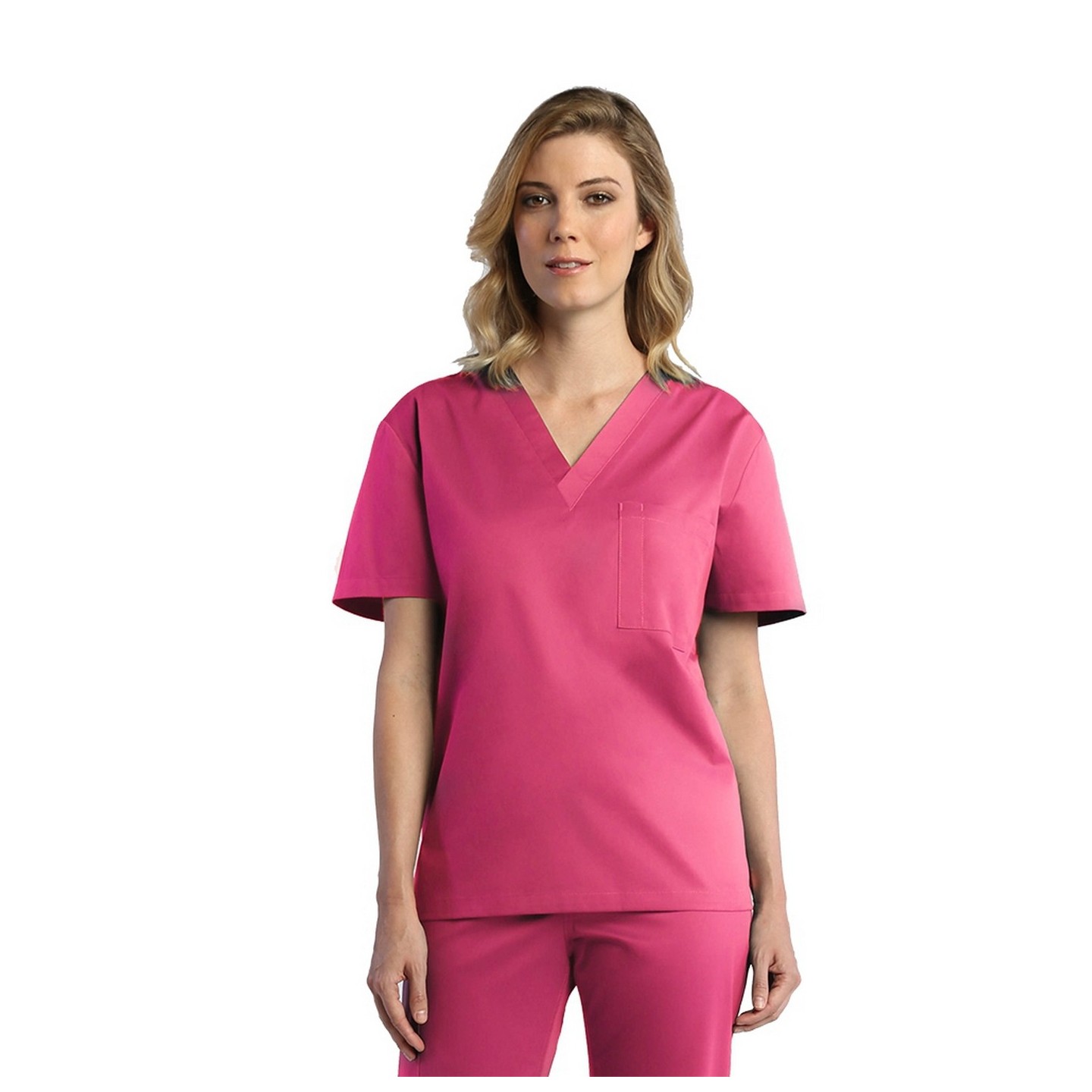 1706 Red Panda Unisex V-Neck Top by Maevn 