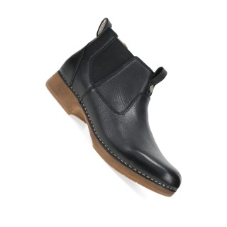 Michele Black Waxy Milled Botte pour Femmes par Dansko