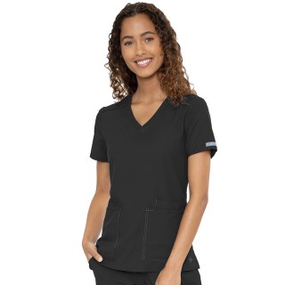 2411 Med Couture Insight 3 Pocket Scrub Top
