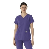 C12113 Carhartt Force Essentials Modern Fit Women's V-Neck Top