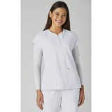 C102 Reese Split Neck Top from Cureology by koi