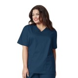 101 Women’s WonderWORK Classic Fit and True-Plus Fit V-neck Scrub Top