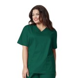101 Women’s WonderWORK Classic Fit and True-Plus Fit V-neck Scrub Top