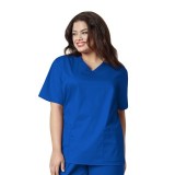 101 Women’s WonderWORK Classic Fit and True-Plus Fit V-neck Scrub Top