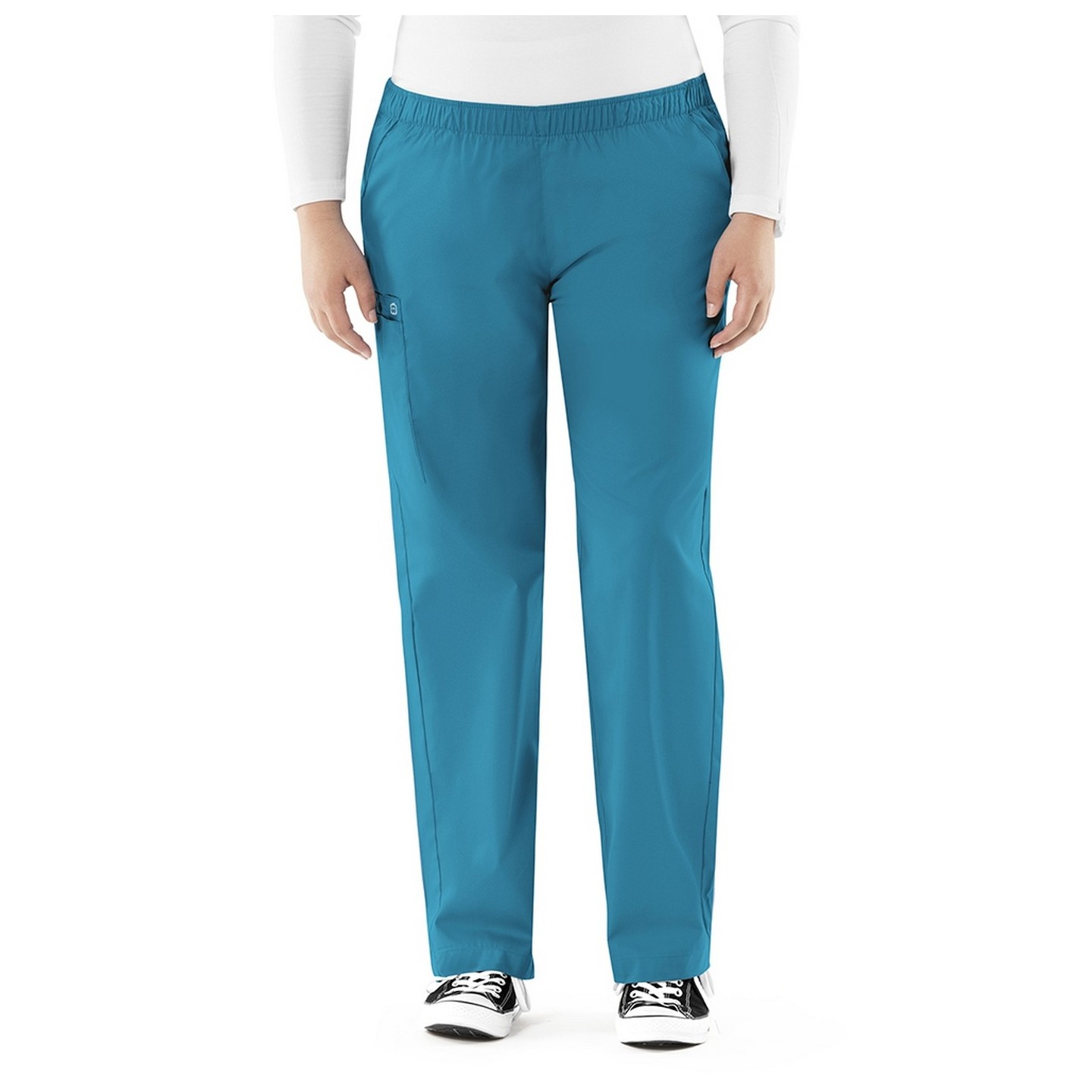 501 WonderWork Elastic Waist Cargo Scrub Pants Classic Fit and True-Plus Fit - Inseam: Regular 31"