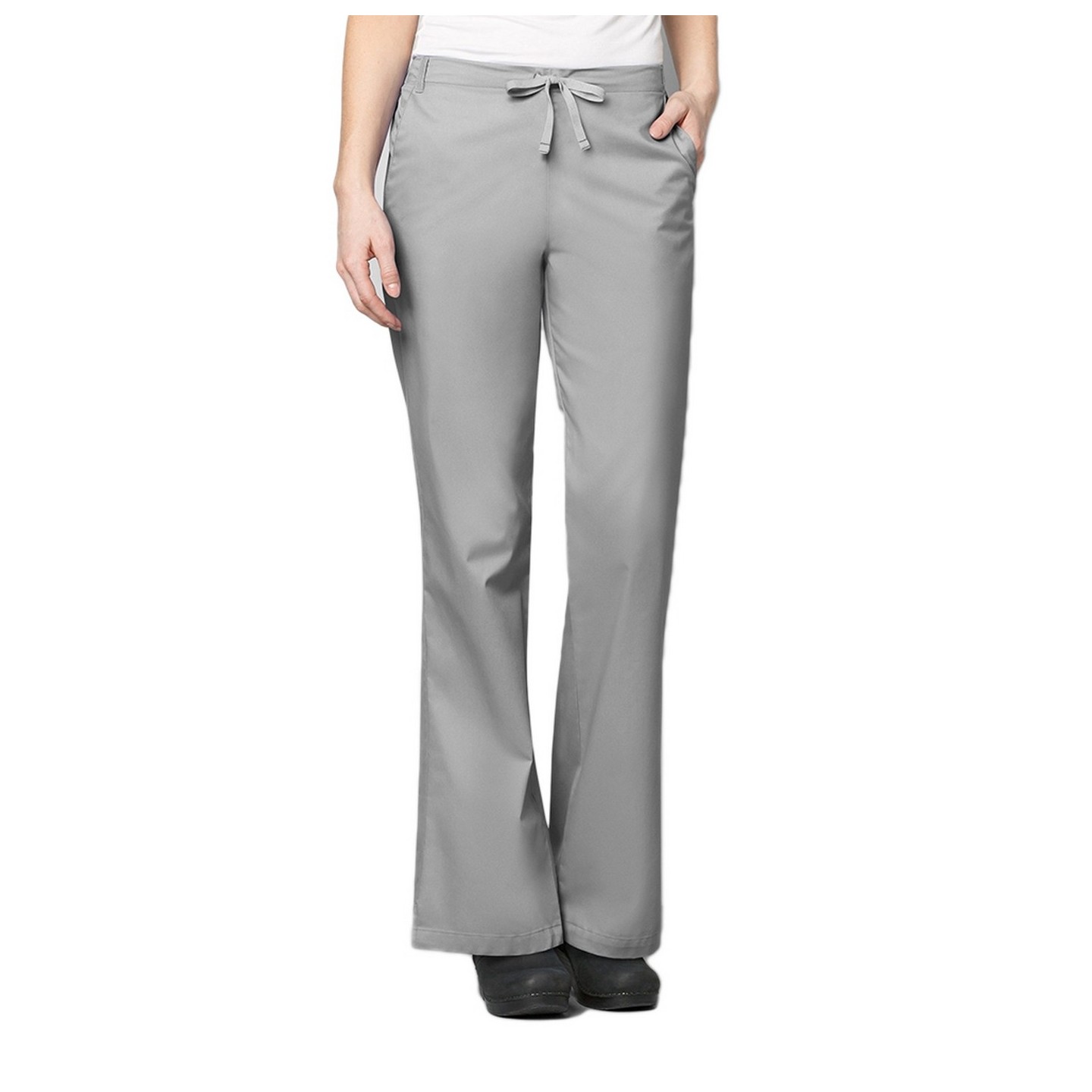 502 WonderWORK Women’s Flare Leg Drawstring Scrub Pant - Inseam: Regular 31"