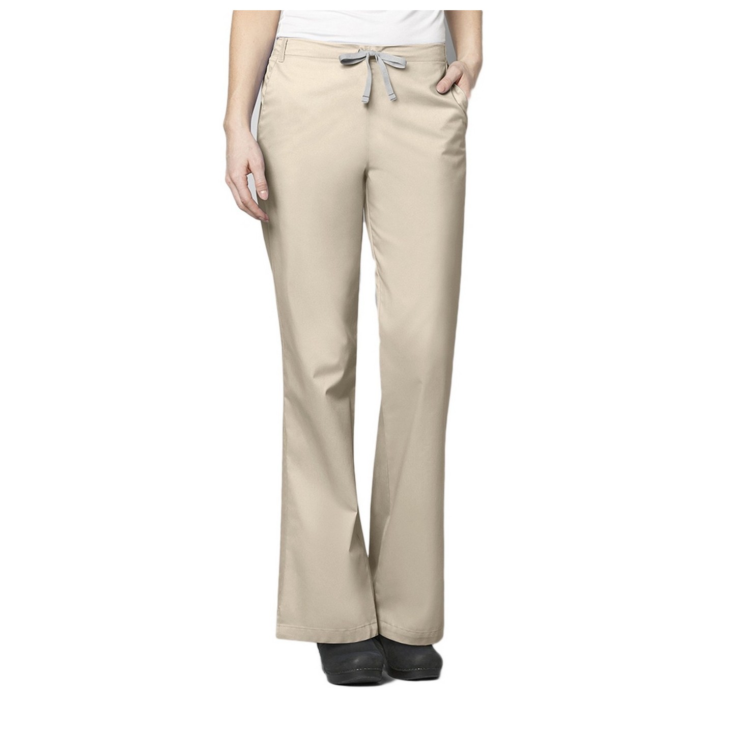 502 WonderWORK Women’s Flare Leg Drawstring Scrub Pant - Inseam: Regular 31"