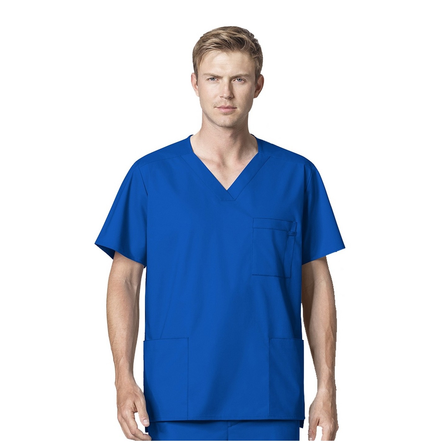 103 WonderWORK Men’s V-Neck Scrub Top