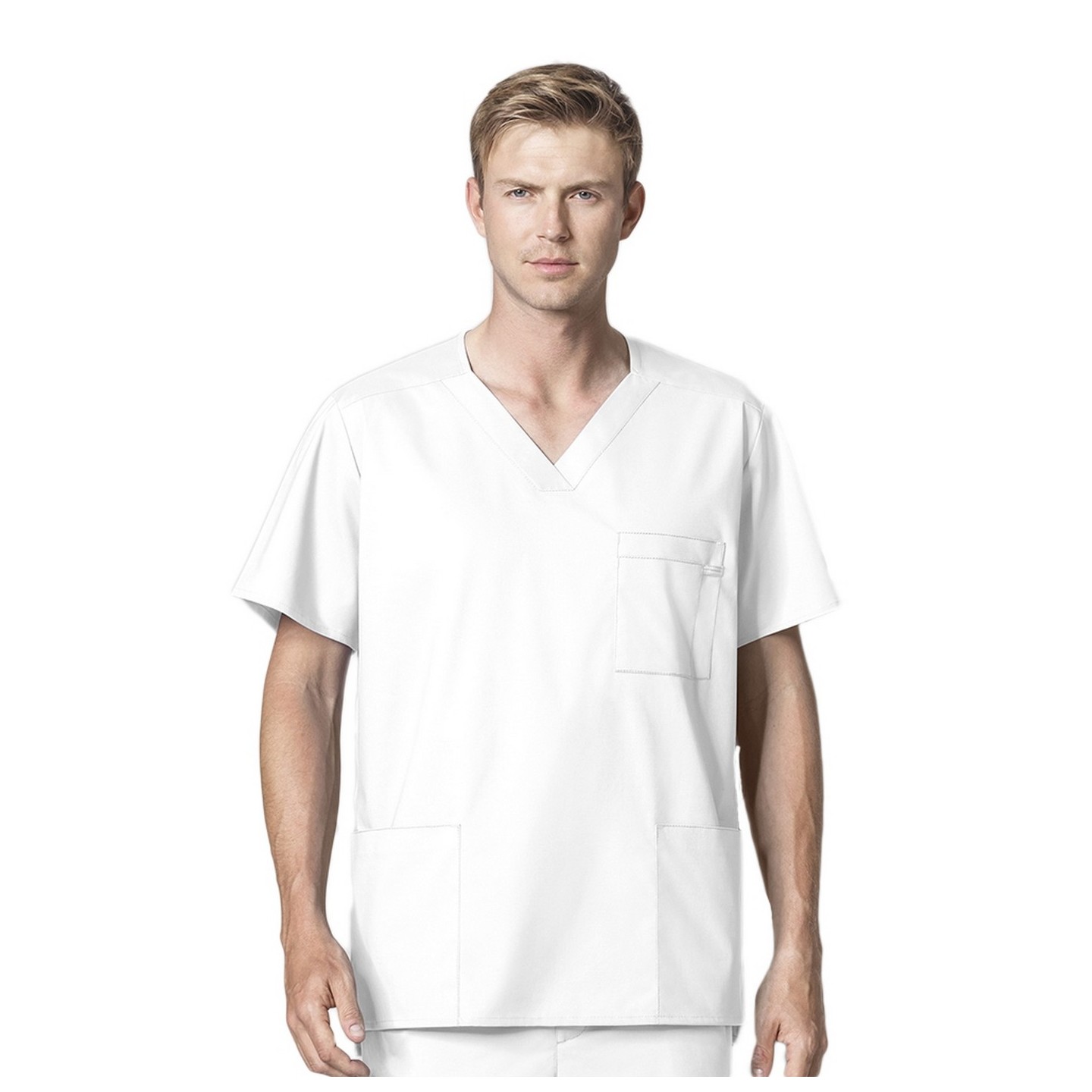 103 WonderWORK Men’s V-Neck Scrub Top