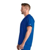 5208 [EON] Men's One Chest Pocket V-Neck Top