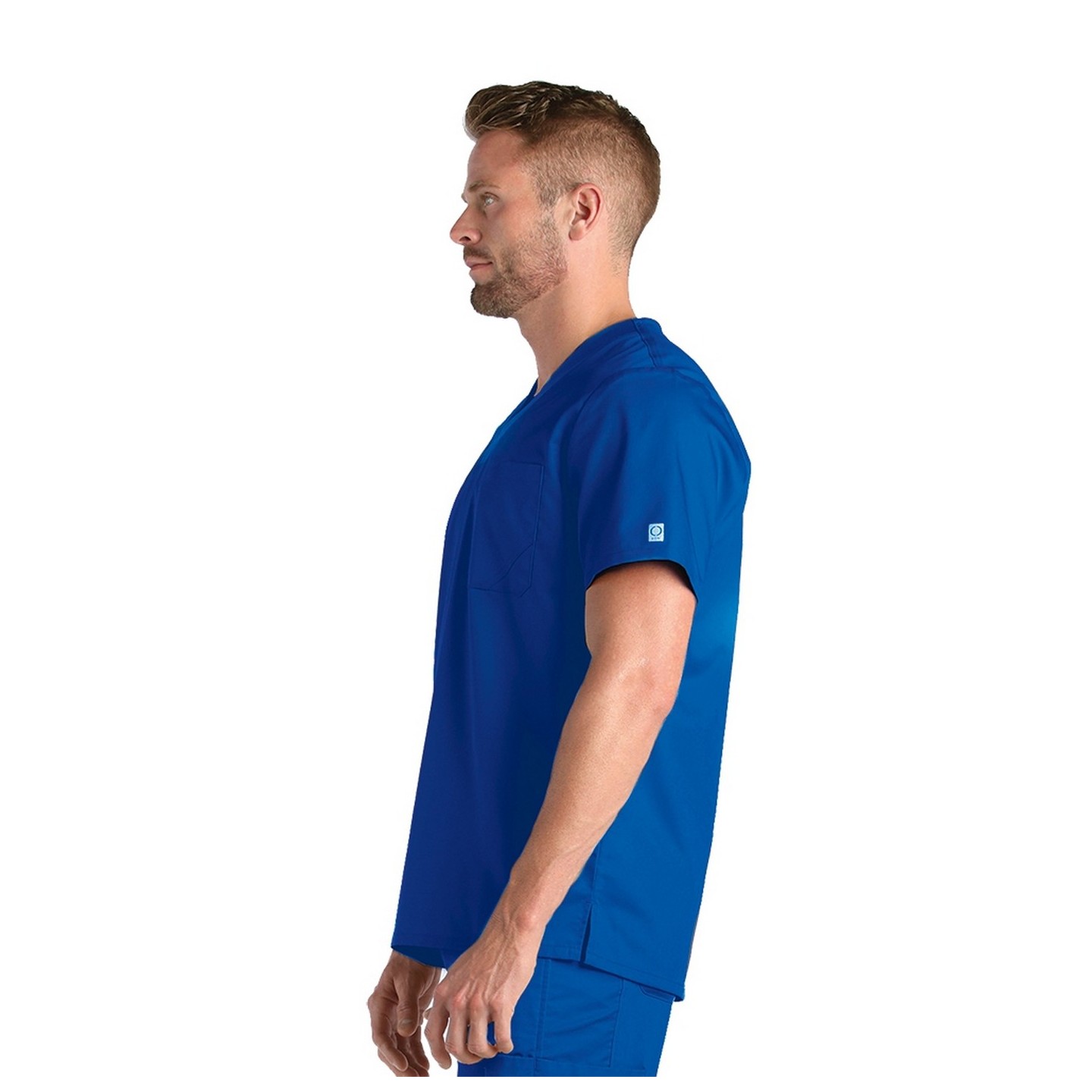 5208 [EON] Men's One Chest Pocket V-Neck Top