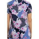 *FINAL SALE 324PR koi Stretch Tanya Top - Romantic Floral