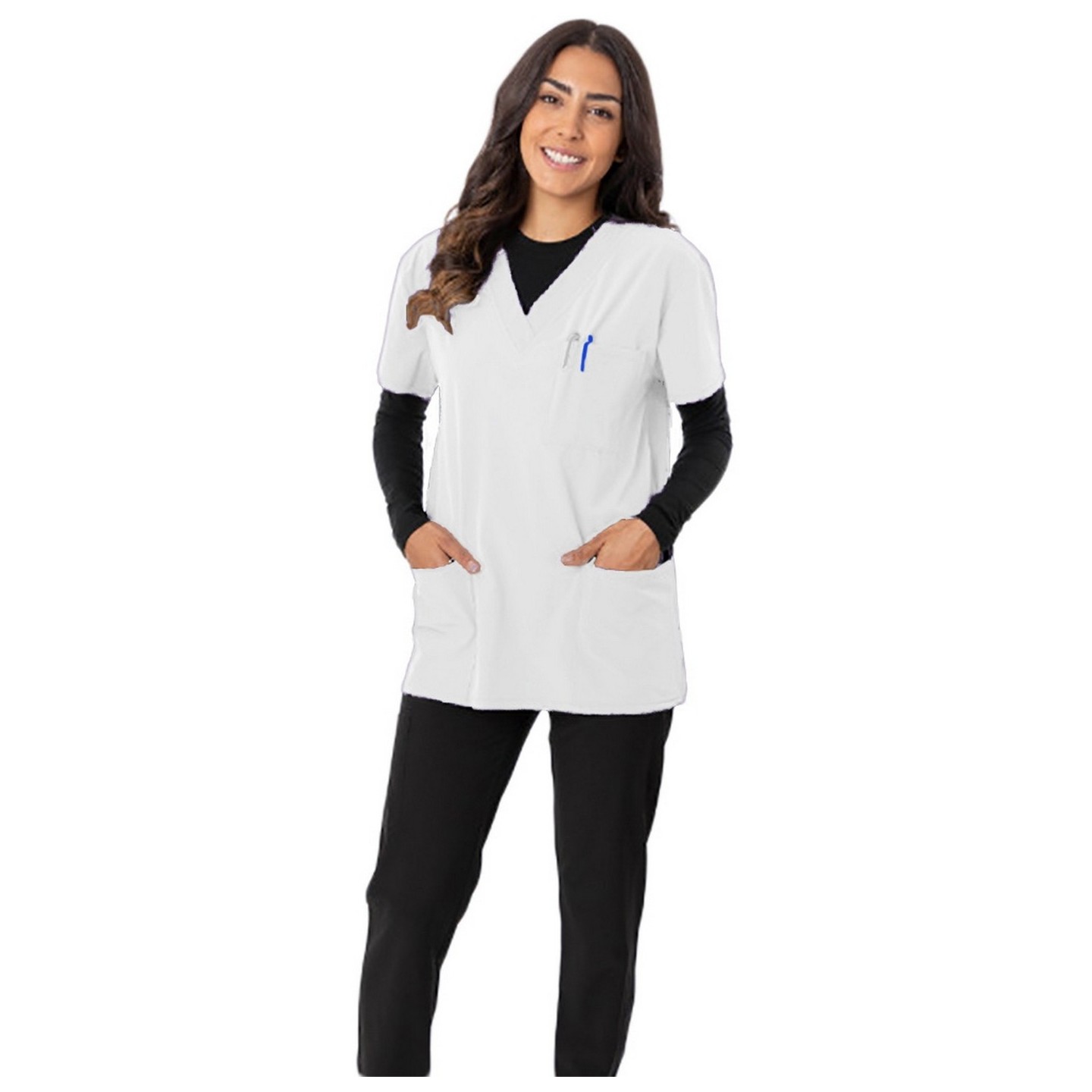 Style 18-1062A Zinnia Unisex Top by Greentown