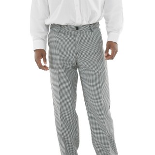 34P MOBB Flat Front HOUNDSTOOTH Pant